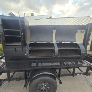 BBQ Smoker Pit Trailer